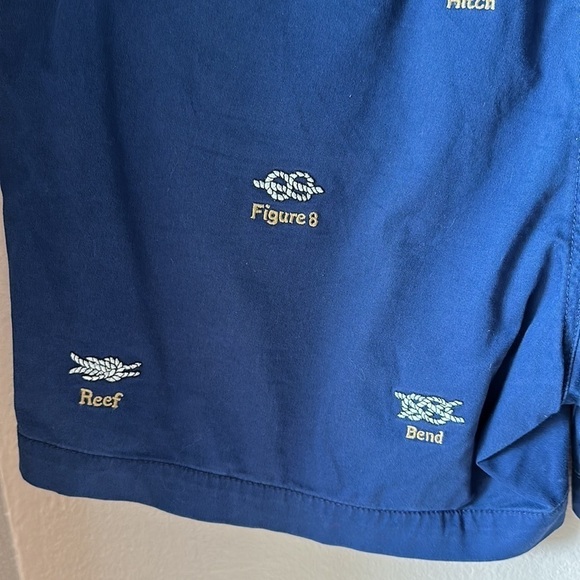 POLO RALPH LAUREN Classic Fit Nautical Knots Drawstring Shorts - Picture 6 of 8